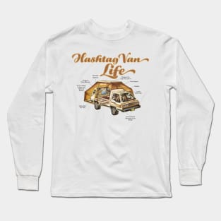 Hashtag Van Life Long Sleeve T-Shirt